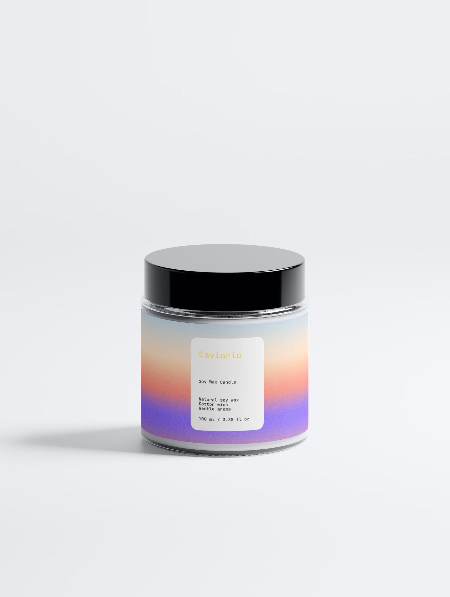 Vela de Cera de Soja · Flores Silvestres