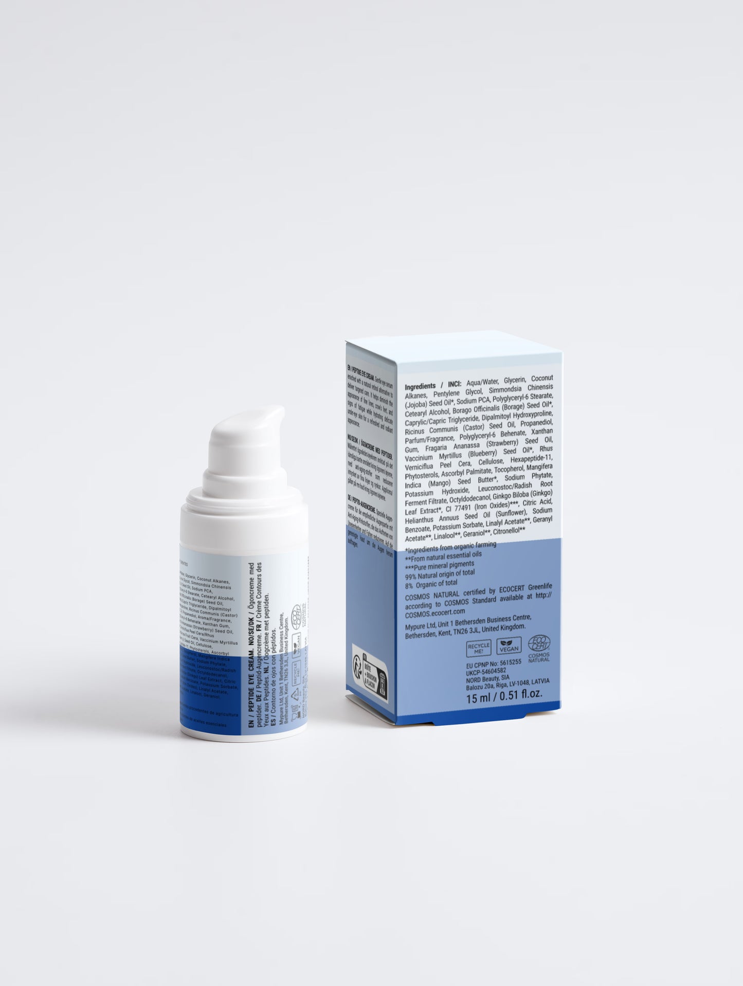 Crema de Contorno de Ojos Anti-Edad con Péptidos