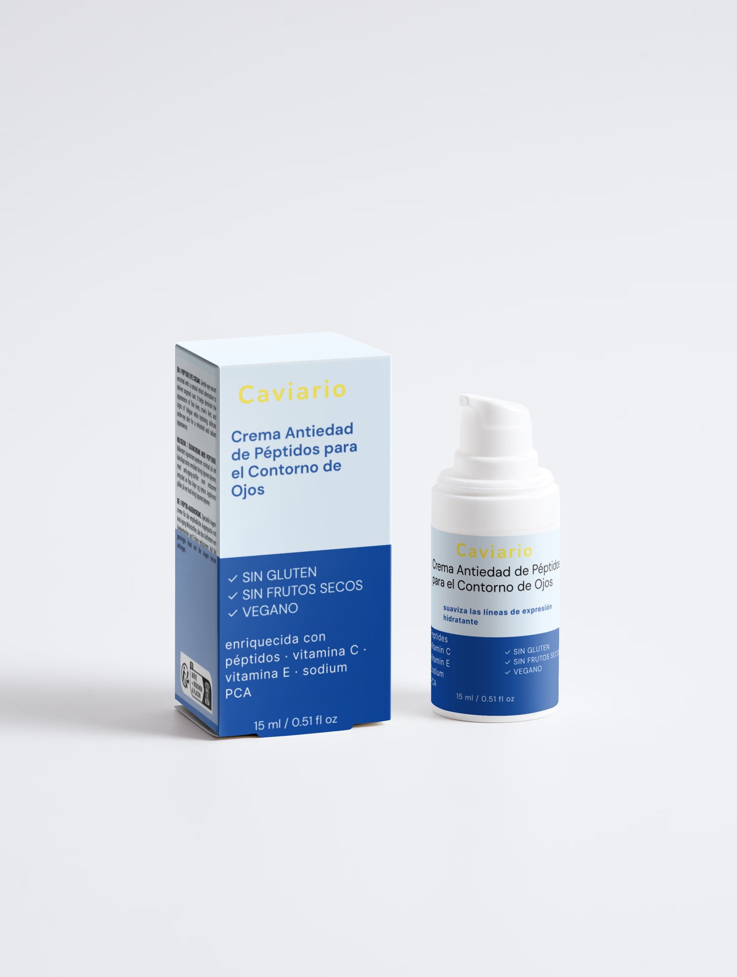 Crema de Contorno de Ojos Anti-Edad con Péptidos